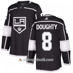 Män Ishockey Los Angeles Kings Tröja Drew Doughty 8 Adidas 2017-2018 Svart Authentic